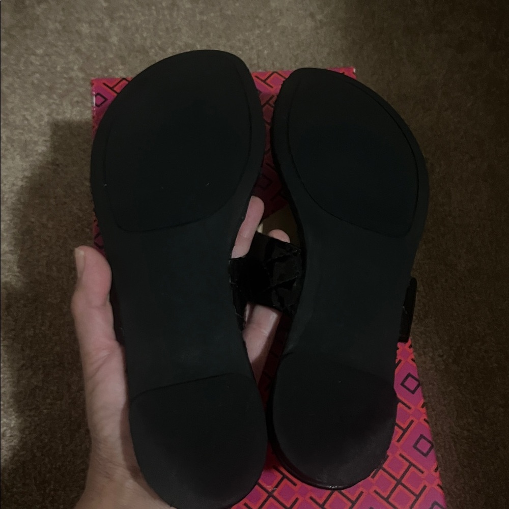 Tory Burch Black Sandals - Picture 5 of 5